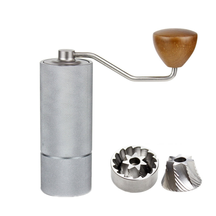 CNC Stainless Steel Hand Crank Coffee Bean Grinder