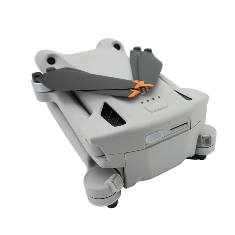 2 Sets Drone Body Remote Control Charging Port Dust Plug for DJI Mini 3 Pro, Transparent, Black, Transparent+Black