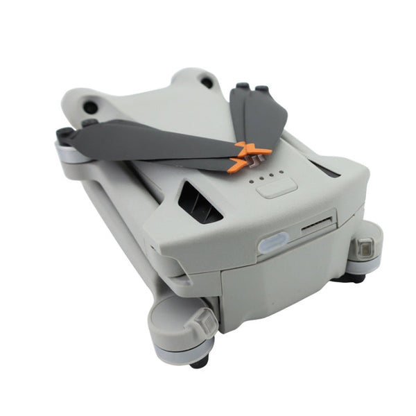 2 Sets Drone Body Remote Control Charging Port Dust Plug for DJI Mini 3 Pro, Transparent, Black, Transparent+Black