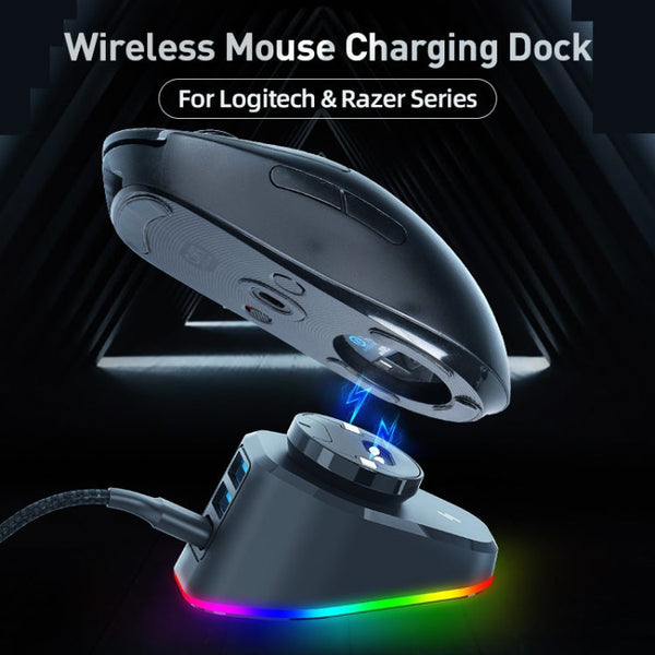 For Logitech G502 / GPW1 / 2 Wireless Mouse Charging Dock Stand