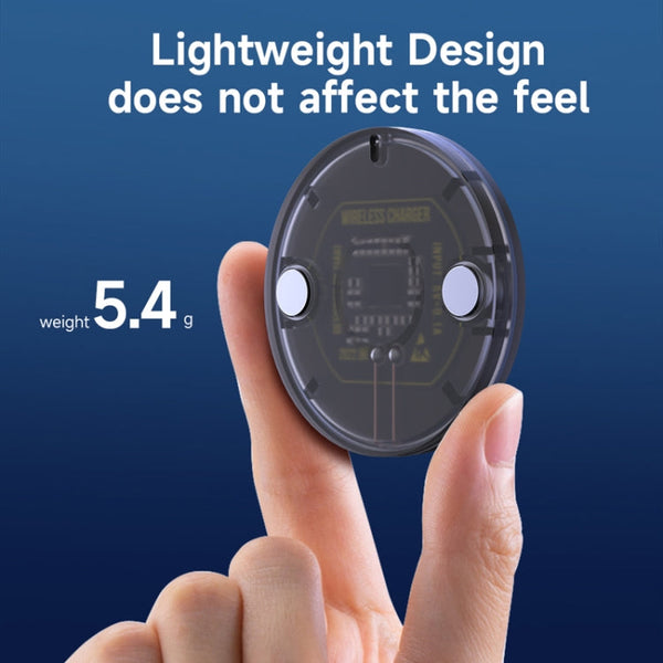 For Logitech G502 / G703 / G403 / G903 / GPW / GPW2 Mouse Wireless Charging Module, Transparent, Flash