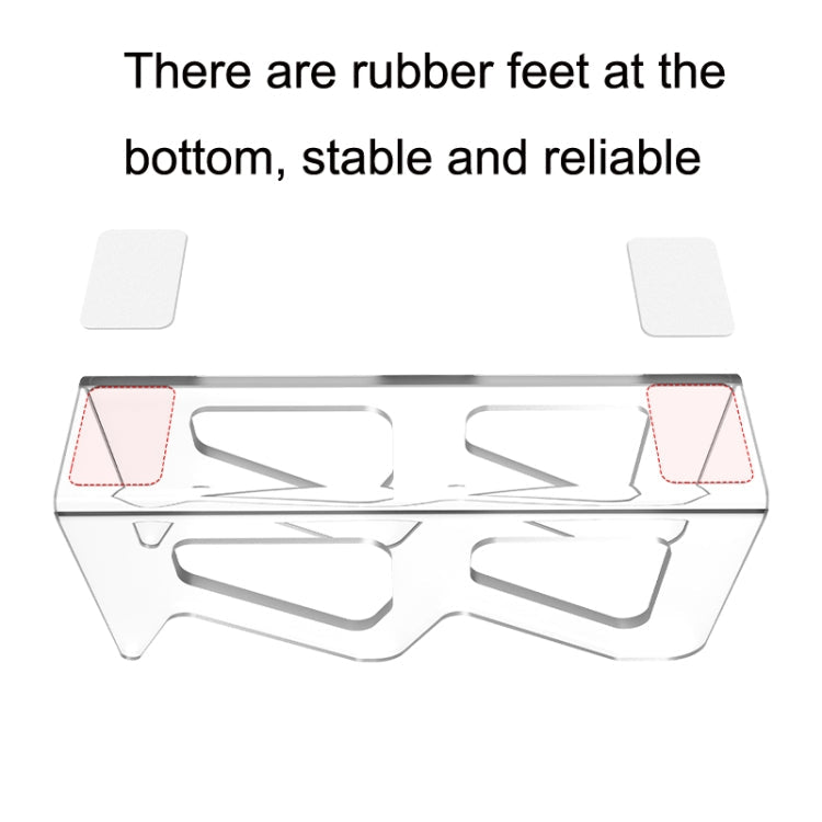 IPLAY HBX-433 Gamepad Transparent Desktop Display Stand For PS4 / PS5 / PS3 / Xbox / Switch