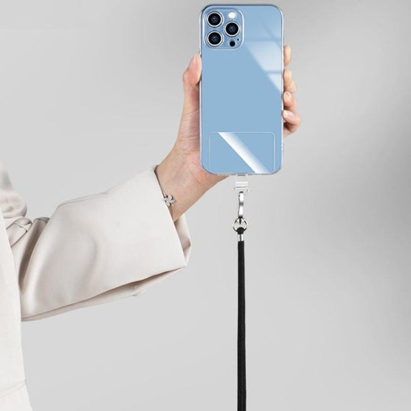 3 PCS Universal Phone Lanyard Gasket Back Stick TPU Connecting Piece