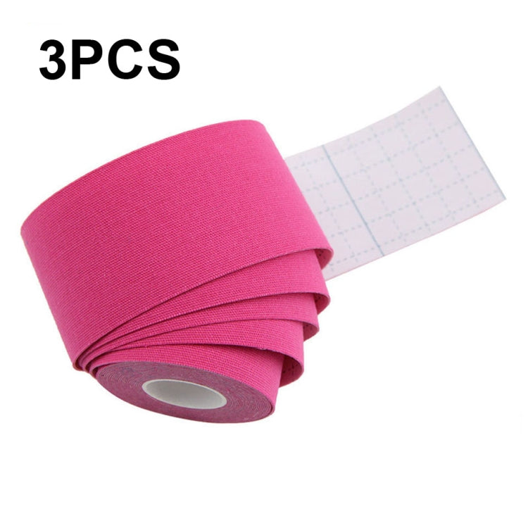 3pcs Muscle Tape Physiotherapy Sports Tape Basketball Knee Bandage, Size: