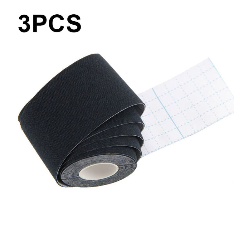 3pcs Muscle Tape Physiotherapy Sports Tape Basketball Knee Bandage, Size: