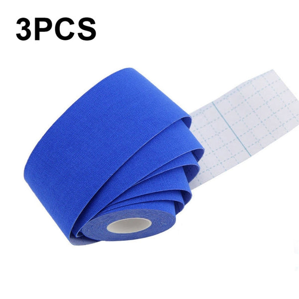 3pcs Muscle Tape Physiotherapy Sports Tape Basketball Knee Bandage, Size: