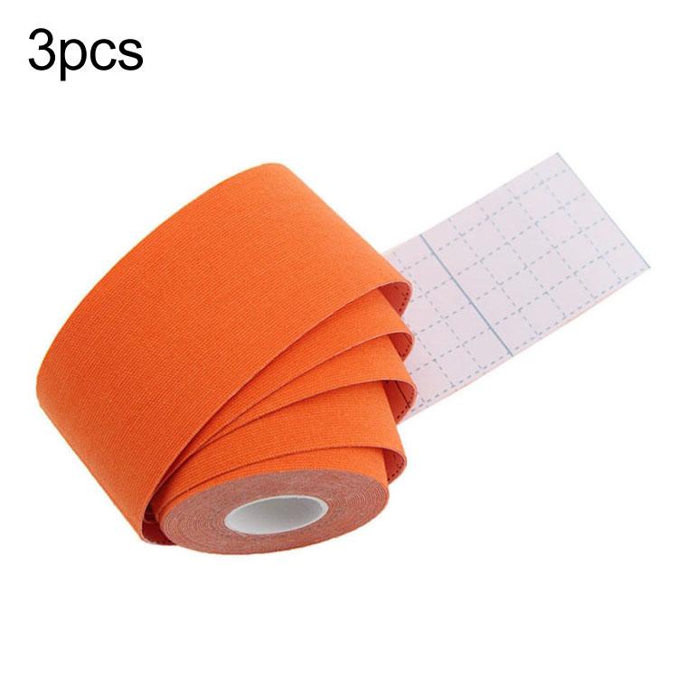3pcs Muscle Tape Physiotherapy Sports Tape Basketball Knee Bandage, Size: