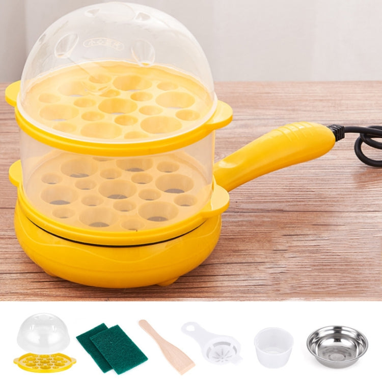 350W Electric Egg Omelette Cooker Frying Pan Steamer Cooker,EU Plug,Style: