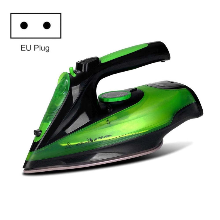 2400W Household Wireless Iron Handheld Steam Iron Garment Steamer,EU Plug, 2400W Purple, 2400W Green