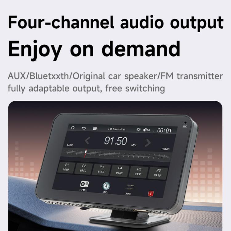 CarPlay/Android Auto Wireless Screen Projection Portable MP5
