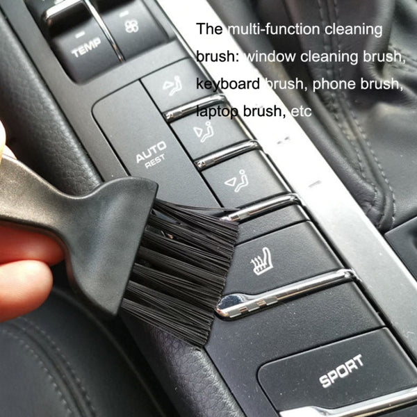 2 Sets Anti-static Brush Portable Handle Clean Keyboard Brush Kit, 5 In 1