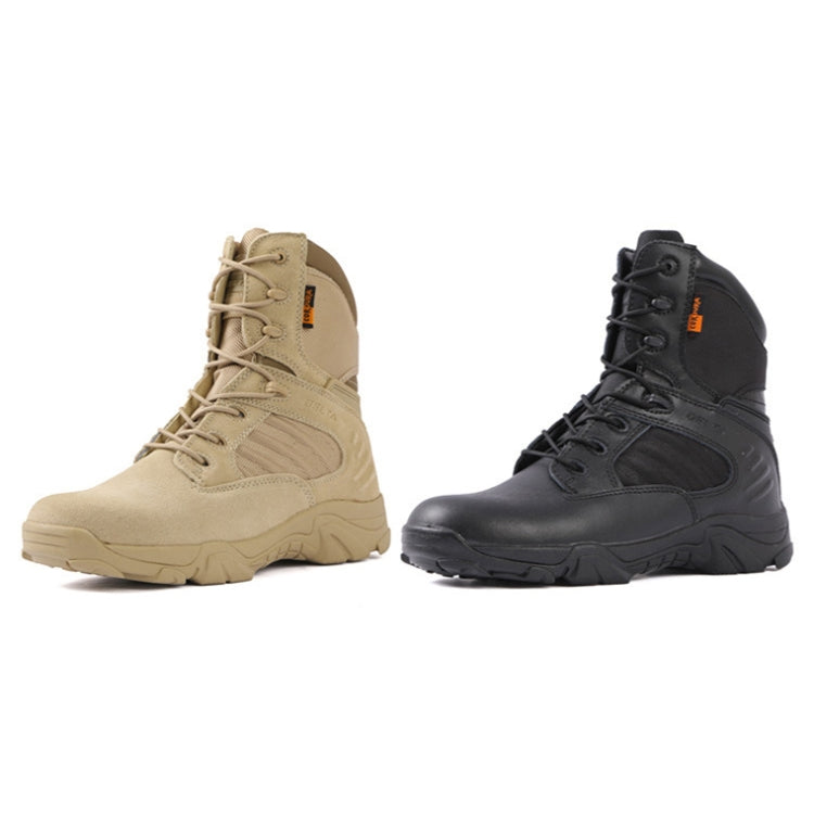 JL-1736 Wear-resistant Anti-collision High-top Training Boots Outdoor Sports Non-slip Hiking Shoes