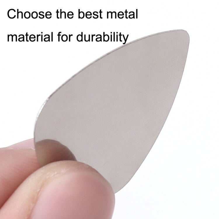 10PCS Thumb Fingers Metal Stainless Steel Bayse Guitar Paddles