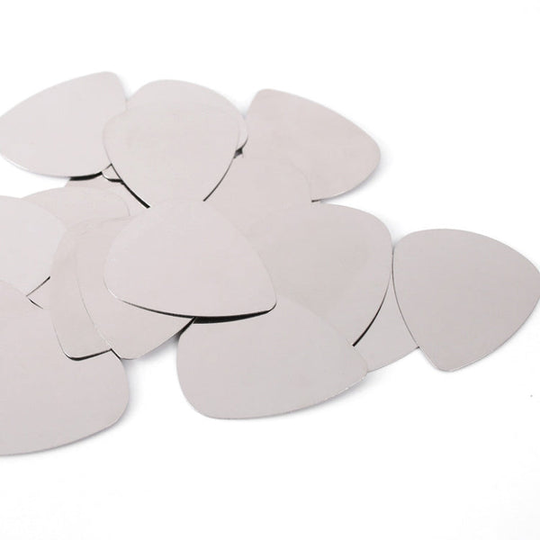 10PCS Thumb Fingers Metal Stainless Steel Bayse Guitar Paddles