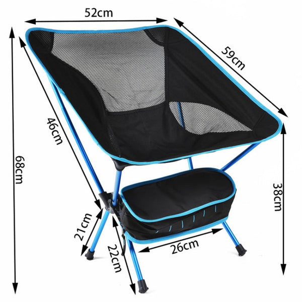 Outdoor Camping Lounge Beach Portable Folding Chair, Folding Chair