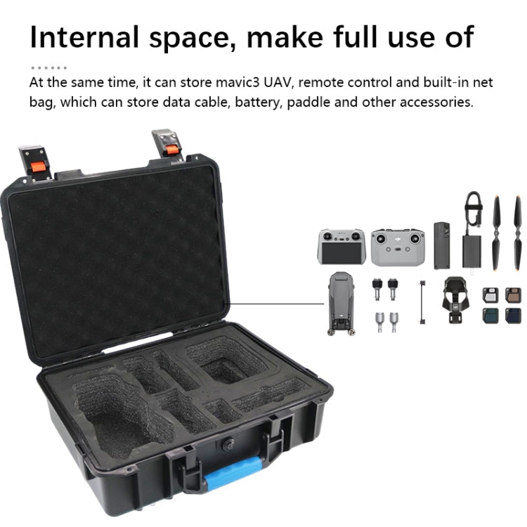 For DJI Mavic 3 Classic Drone Storage Box Portable Explosion-proof Case, Explosion-proof Case