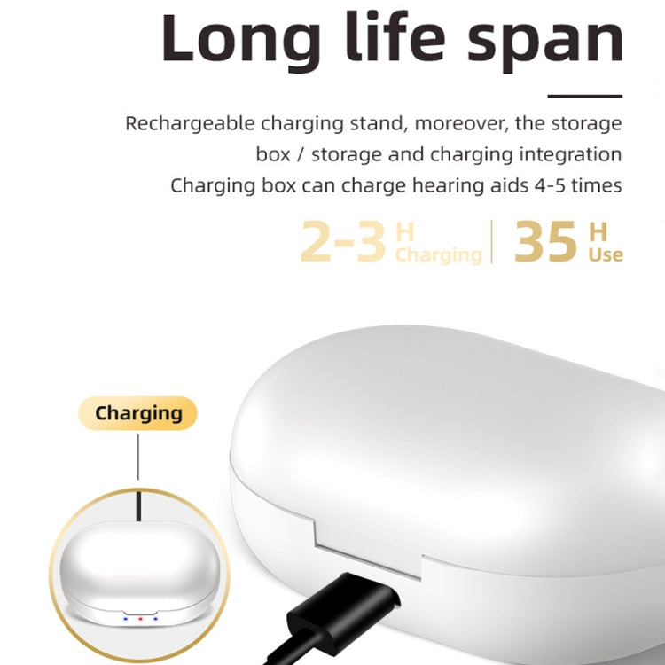 GM-902 Wireless Magnetic Charging Hearing Aids Elderly Sound Amplifier