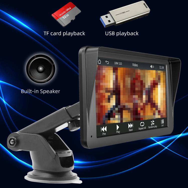 7 inch AHD Wireless CarPlay Car MP5 Player, Support Mobile Phone Interconnection