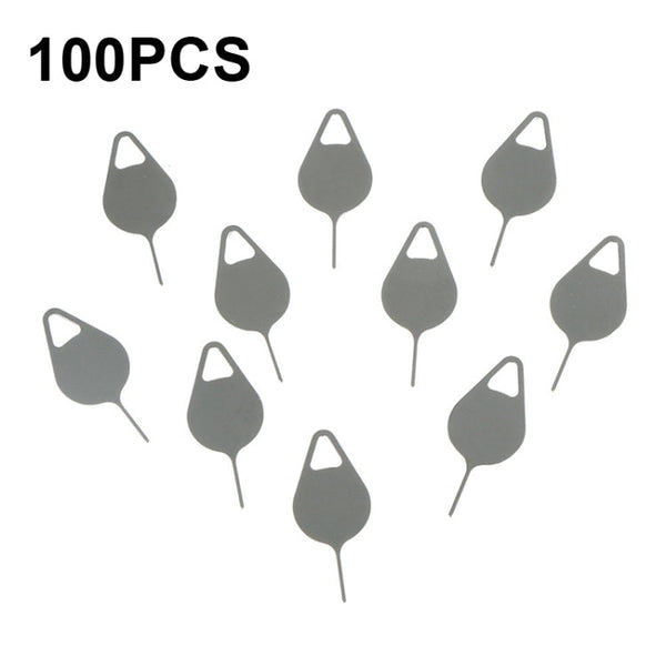 100 PCS Universal Thickened and Hardened Steel Phone Card Removal Pin, 100 PCS Style 1, 100 PCS Style 2, 100 PCS Style 3, 100 PCS Style 4