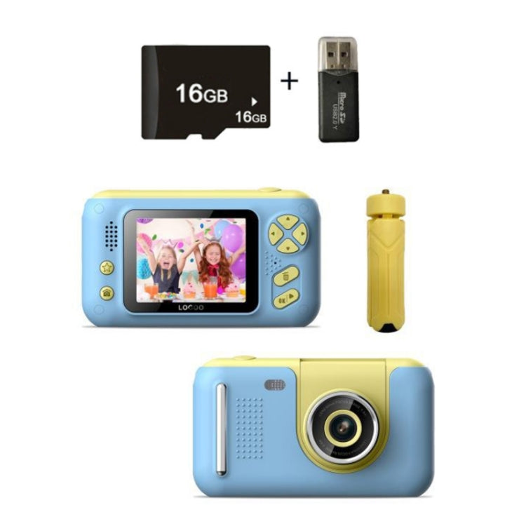 2.4 Inch Children HD Reversible Photo SLR Camera, Pink, Yellow Blue, Pink With Bracket, Yellow Blue With Bracket, Pink + 8G Memory Card + Card Reader, Pink + 16G Memory Card + Card Reader, Pink + 32G Memory Card + Card Reader                           ...