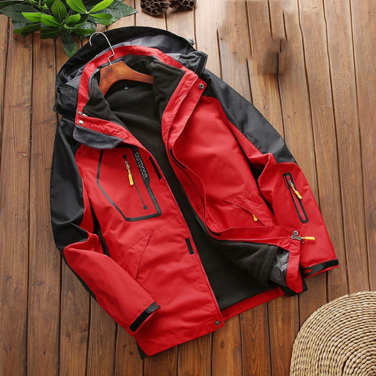 LSM-121 Men Autumn And Winter Jackets Grab Fleece Inner Lining Outdoor Hiking Clothes