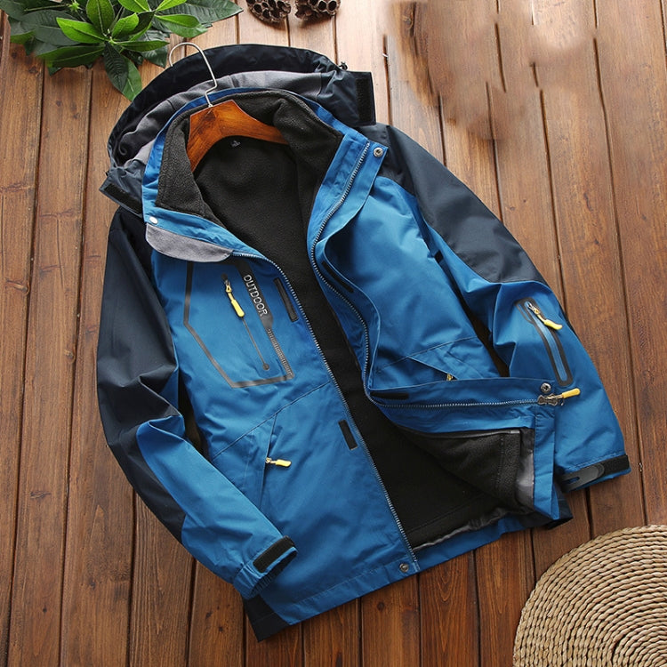 LSM-121 Men Autumn And Winter Jackets Grab Fleece Inner Lining Outdoor Hiking Clothes