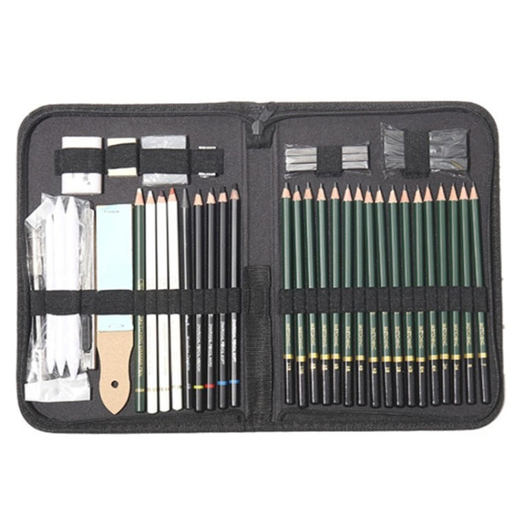 42 In 1 Drawing Painting Sketch Kit with Pencil Erasers Sharpener