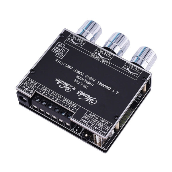 2.1 Channel TWS Bluetooth Audio Receiver Amplifier Module With Subwoofer, LT22 15W+30W, LT23 50W+100W