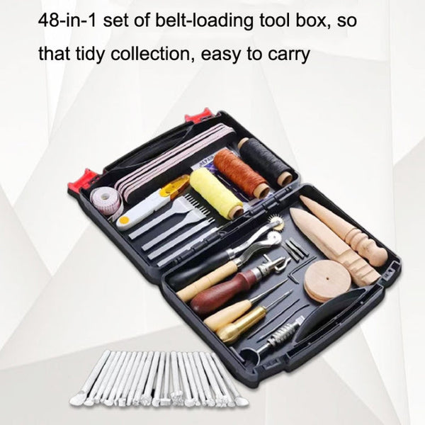 Handmade Leather DIY Tool Set Sewing Craft Tool Set