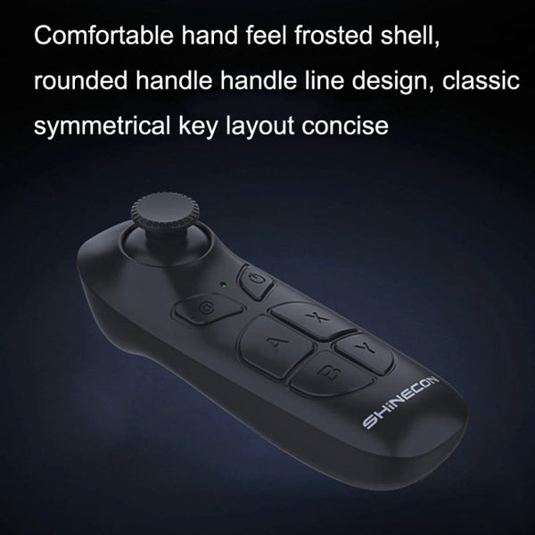 VR SHINECON SC-B03 VR Game Wireless Bluetooth Remote Control Handle Selfie Stick Remote Control Video Playback, SC-B03