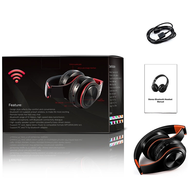 LPT660 Bluetooth Wireless Headset HIFI Stereo Sports Headphones, LPT660 (White Gold), LPT660 (Black+Green), LPT660 (White Rose Gold), LPT660 (Black Orange), LPT660 (Black Pink), LPT660 (Black Gold), LPT660 (Black Rose Gold), LPT660 (White Red)         ...