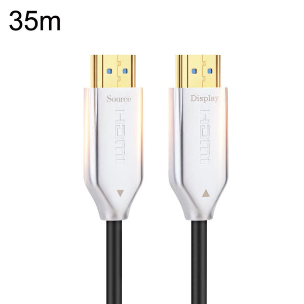2.0 Version HDMI Fiber Optical Line 4K Ultra High Clear Line Monitor Connecting Cable, Length:, 10m, 15m, 20m, 25m, 30m, 35m, 40m, 50m, 60m With Shaft, 70m With Shaft, 80m With Shaft, 90m With Shaft, 100m With Shaft