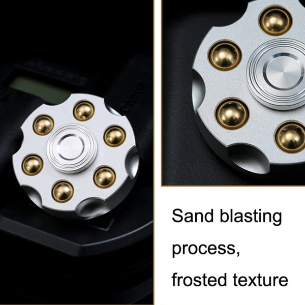 EDC Removable Fingertip Spinner Revolver Clip Pure Brass Stress Relief Toys