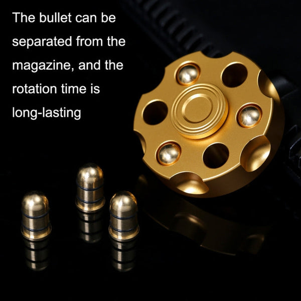 EDC Removable Fingertip Spinner Revolver Clip Pure Brass Stress Relief Toys