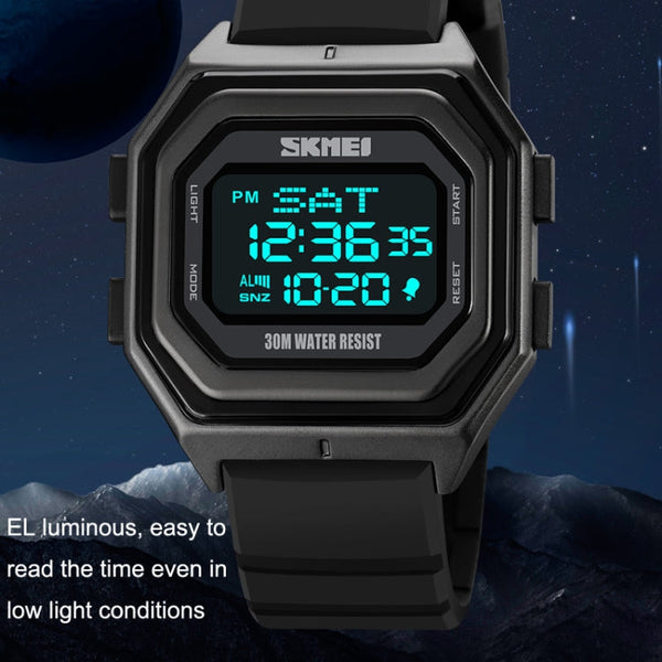 SKMEI 1875 Men Outdoor Electronic Watch Timing Multi-Functional Watch, Style: