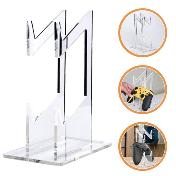 Acrylic Double Layer Game Handle Storage Bracket for PS4/ PS5/PS3, For PS4/ PS5/PS3