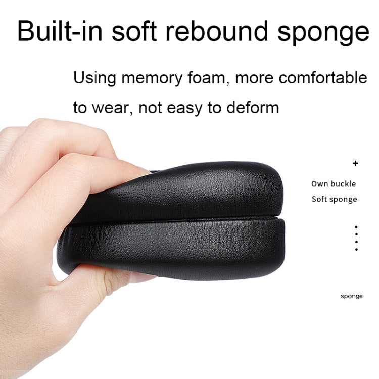 2pcs Headphone Sponge Case For JBL Live 650BTNC/660/E65BTNC/Duet NC, For Live 650BTNC Protein Leather, For Live 650BTNC Net Black, For Live 650BTNC Net Gray, For Live 650BTNC Leather+Velvet