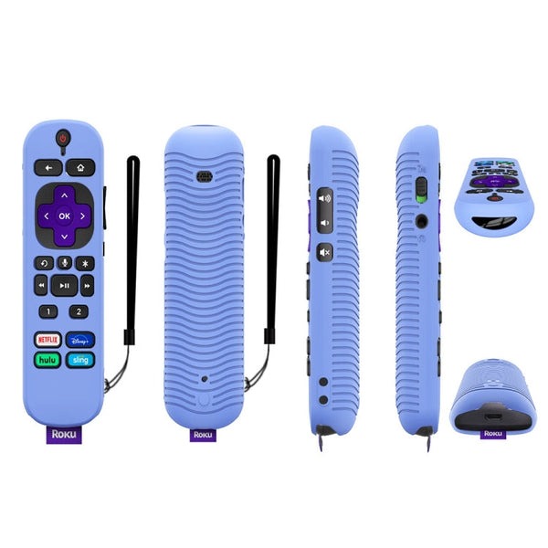 For TCL Roku Voice Remote Pro Y30 Remote Control Shockproof Silicone Protective Case