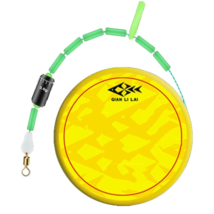 2pcs Outdoor Fishing Anti-tangle Spotted Invisible Line Set with Scale, 5.4m, 6.3m