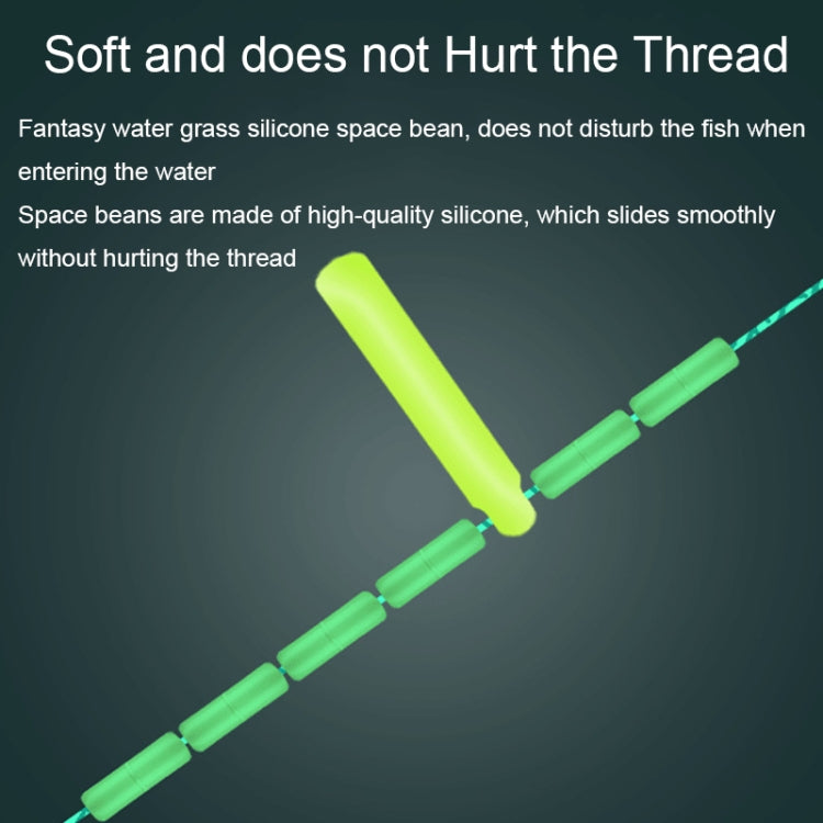 2pcs Outdoor Fishing Anti-tangle Spotted Invisible Line Set with Scale, 5.4m, 6.3m