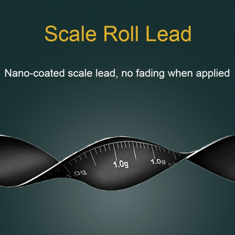 2pcs Outdoor Fishing Anti-tangle Spotted Invisible Line Set with Scale, 5.4m, 6.3m