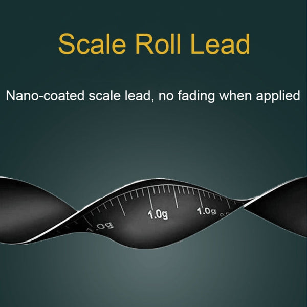 2pcs Outdoor Fishing Anti-tangle Spotted Invisible Line Set with Scale, 5.4m, 6.3m