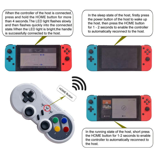 8580 for Nintendo Switch Mini Game Console Motion Sensing Wireless Controller