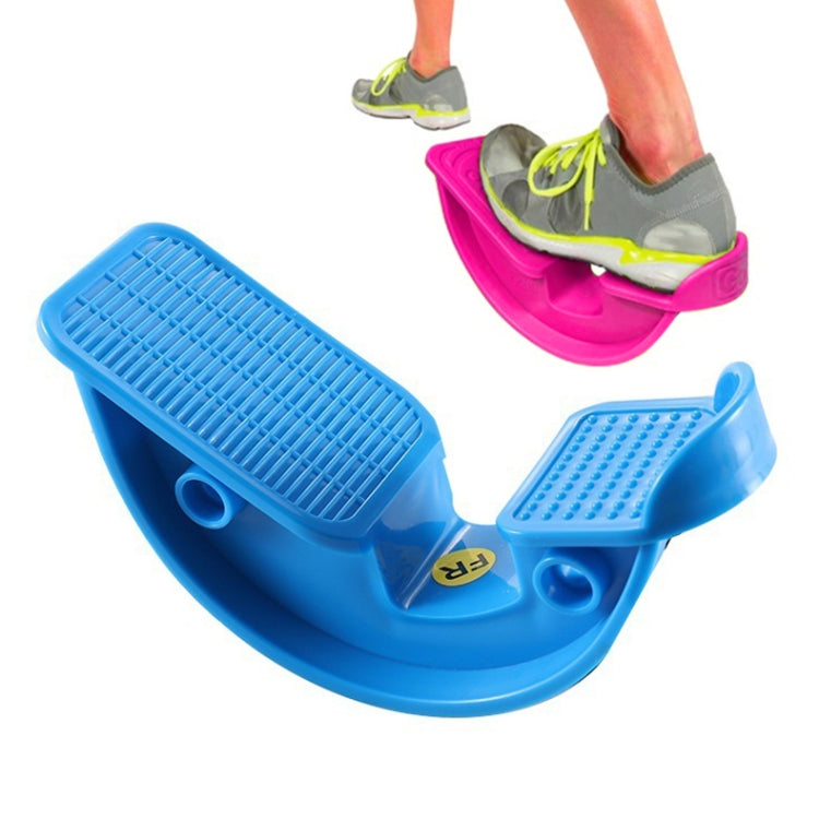 Fitness Inclined Stretching Board Trainer Calf Relaxation Standing Stretching Pedal, Rose Red, Blue, Yellow, Black, Pink with Foot Belt, Blue with Foot Belt, Purple with Foot Belt