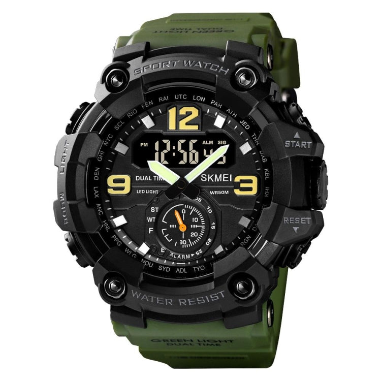 SKMEI 1637 Sports Digital Display Outdoor Shockproof Plastic Large Dial Men Watch