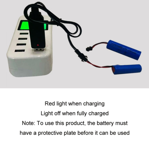3.7V Forward Lithium Battery Charger Toy Charging Cable