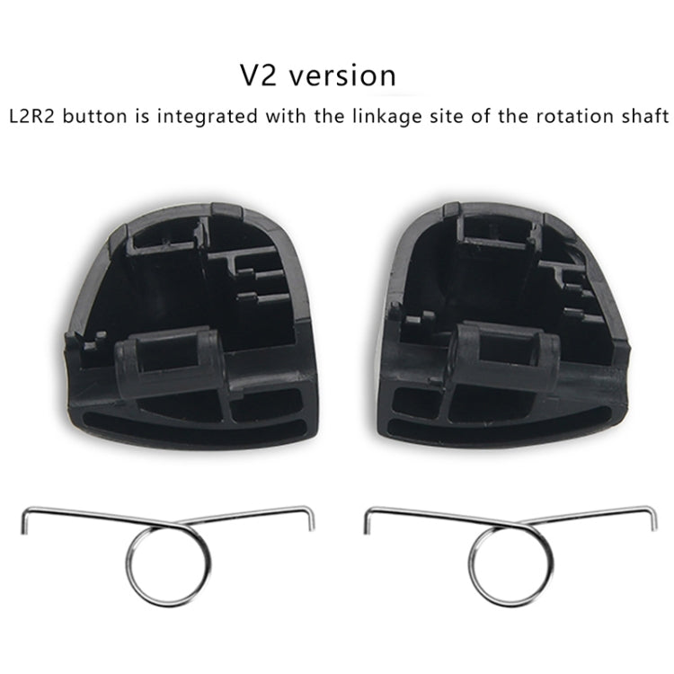 For PS5 Controller New V2 Version 2sets R2 L2 L1 L2 Buttons Spring DualSense Gamepad Button Set