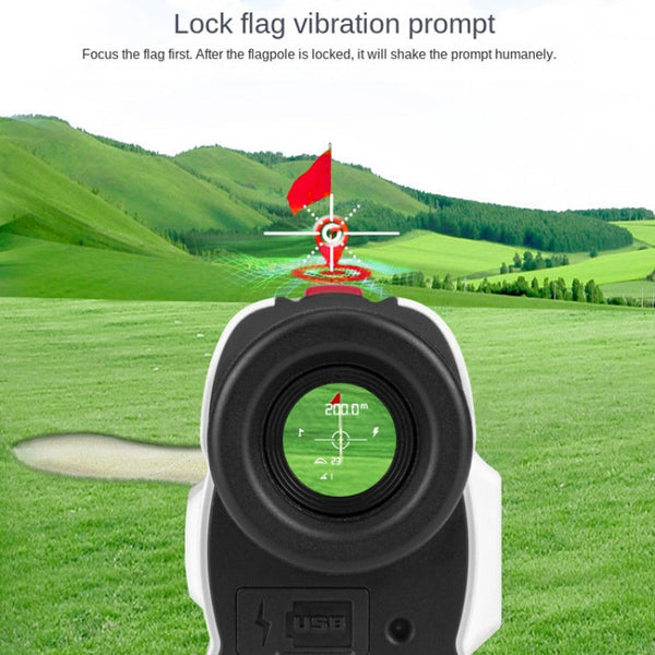 PGM JQ015 IP54 Waterproof Golf Laser Distance Meter Telescope, Measuring Distance: 400m