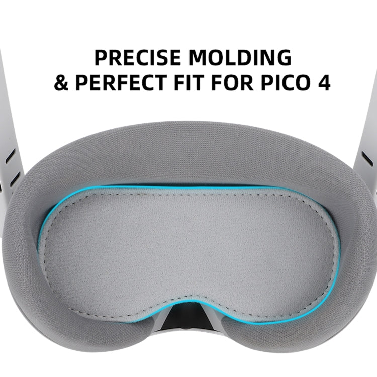 For PICO 4 Hifylux PC-ZF17 Lens Protector VR Glasses Dust-proof Sponge Pad, PC-ZF17 Light Grey