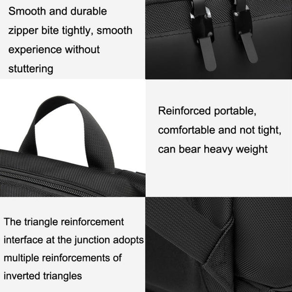 Ozuko 9587 Men Backpack Sports Helmet Men Backpack Breathable Waterproof And Wear-resistant